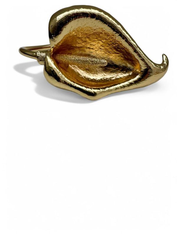 Pulsera Anturio Dorado - Imagen 2