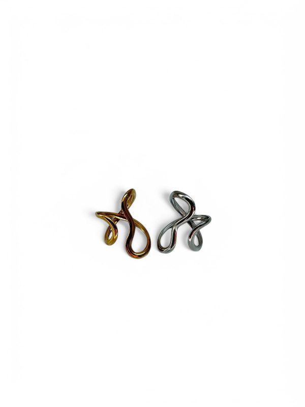 KIT de Anillos abierto dorado y plateado