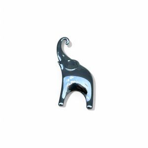 Broche Elefante Plateado