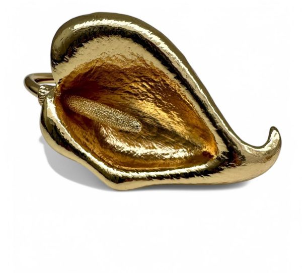 Pulsera Anturio Dorado