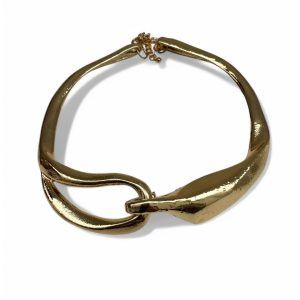 Collar Nudos Dorado