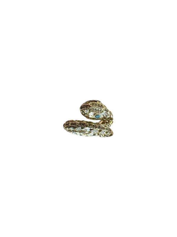 Anillo Vibora Dorada