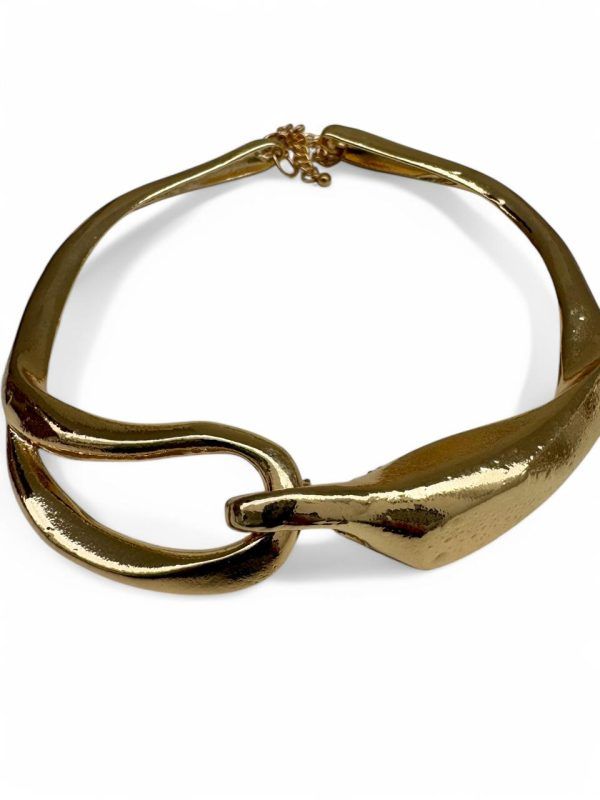 Collar Nudos Dorado - Imagen 2