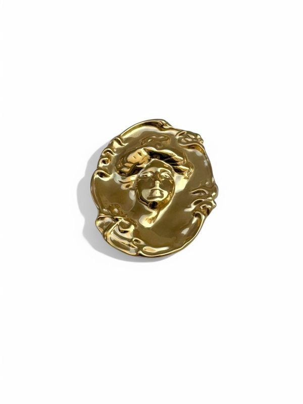Broche Cara Dorada