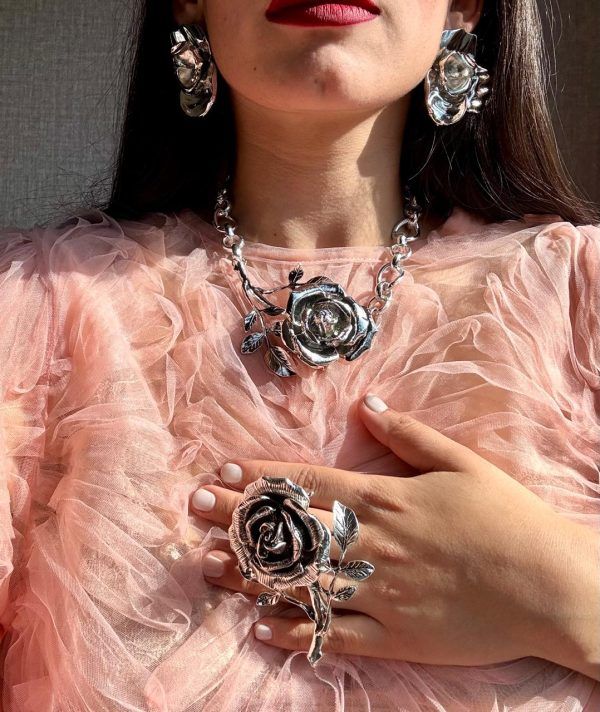 Collar Flor Gigante - Imagen 2