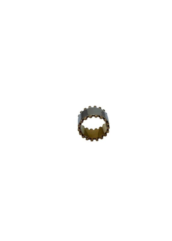 Anillo vintage con cuentas dobles - Imagen 2