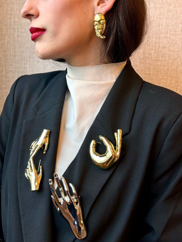 Broche Ok Plateada - Imagen 2