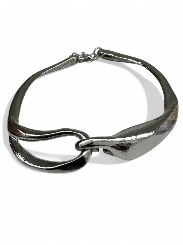 Collar Nudos Plateado - Imagen 2