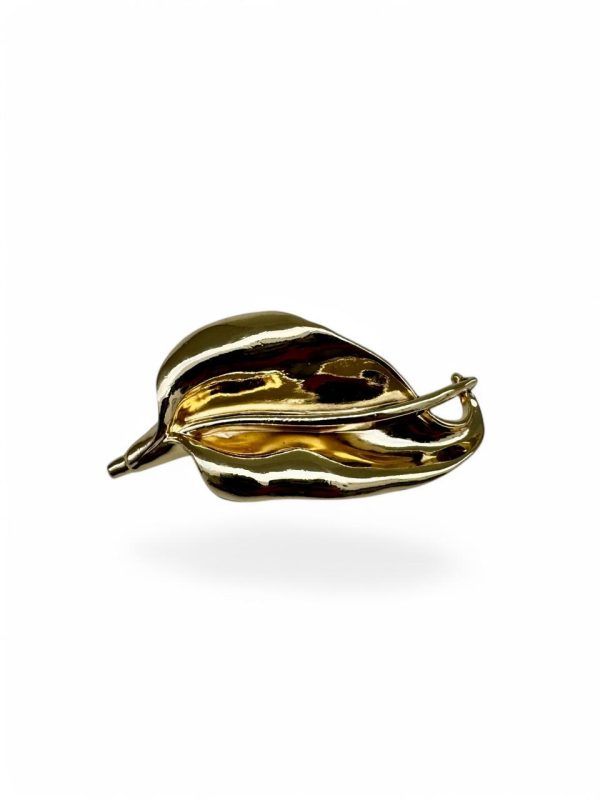 Broche Anturio Dorado