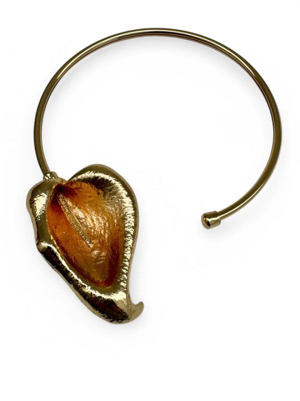 Collar Anturio Dorado