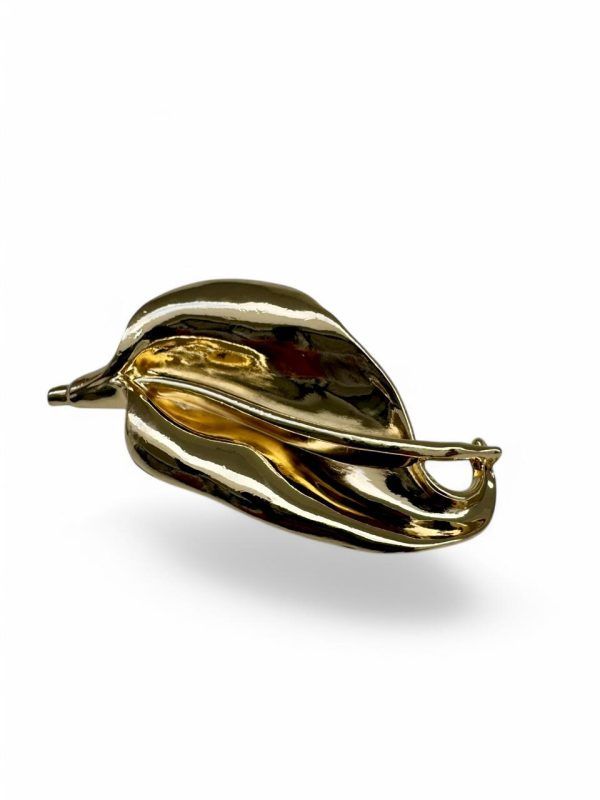 Broche Anturio Dorado - Imagen 2