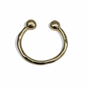Pulsera Bolas Dorada