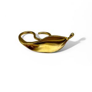 Anillo Hoja Dorado