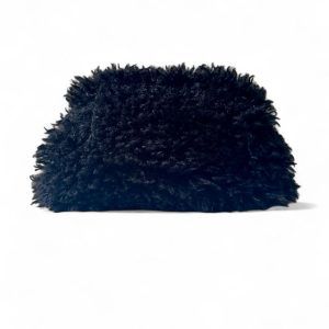 Bolso Peluche Negro