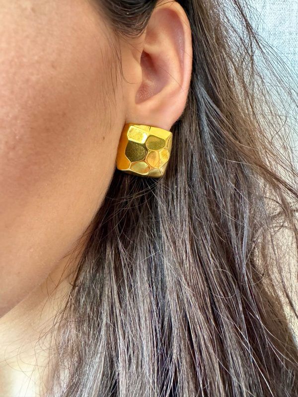 Aretes Cuadrados Golf - Imagen 3