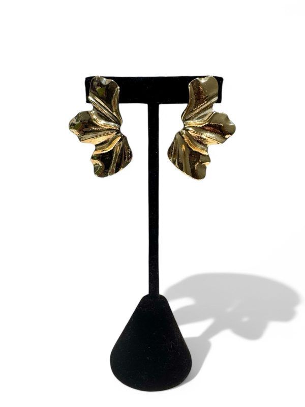 Aretes Flor Media Mini