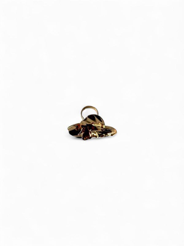 Anillo Flor Dorada - Imagen 3