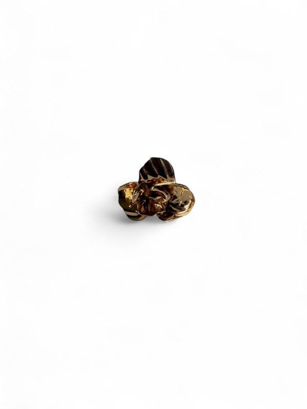 Anillo Flor Dorada