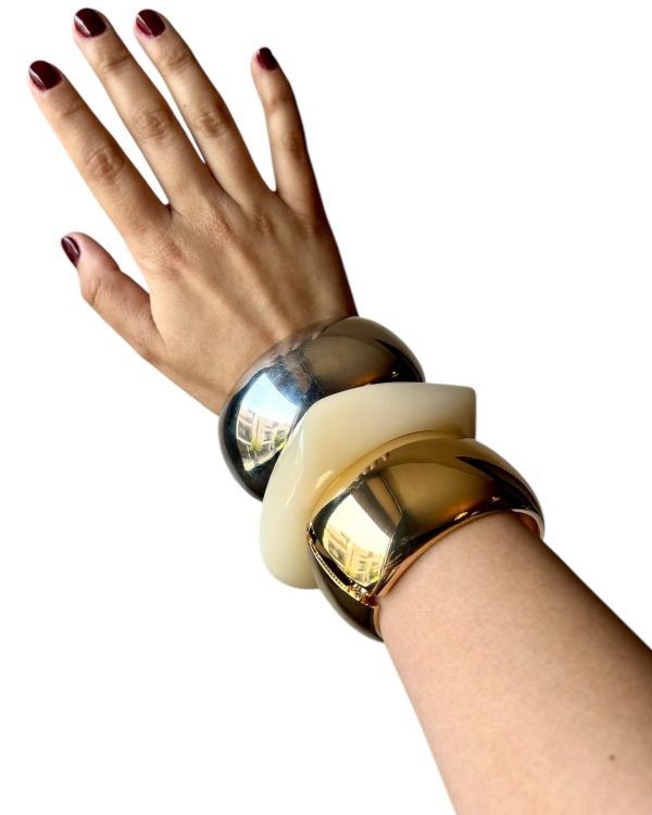 Pulsera Acrilico Blanca - Imagen 6