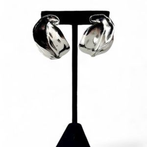 Aretes Gajo Plateados