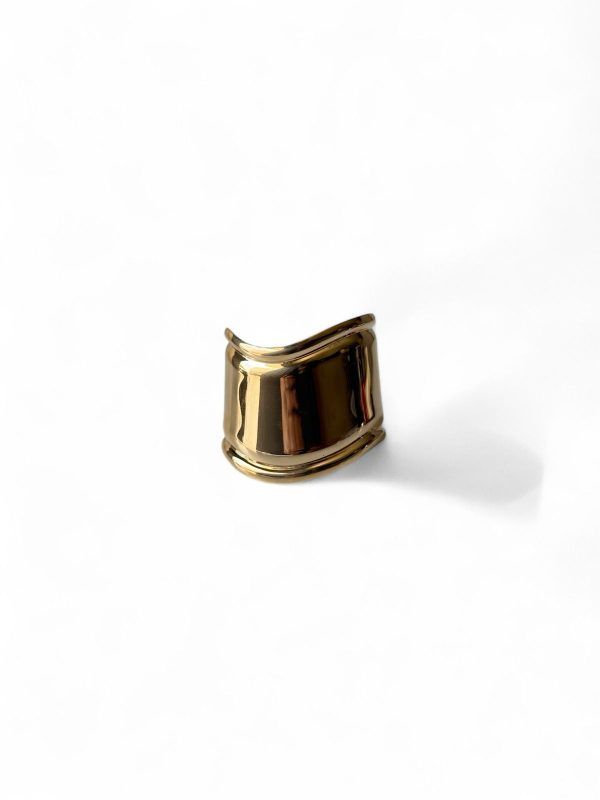 Pulsera Abierta Dorada