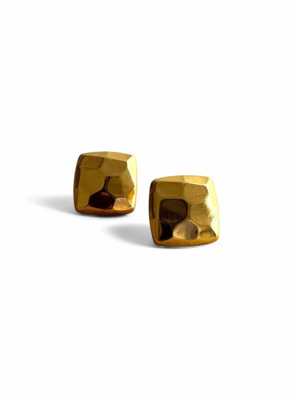 Aretes Cuadrados Golf - Imagen 2