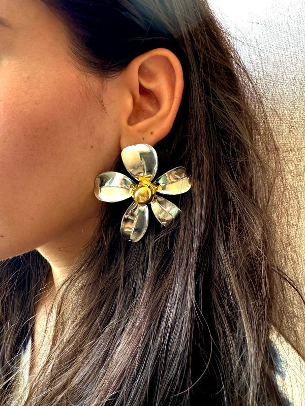 Flores Platedas con Dorado - Imagen 2