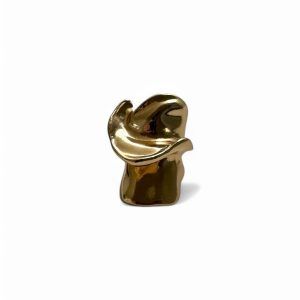 Anillo Irregular Dorado