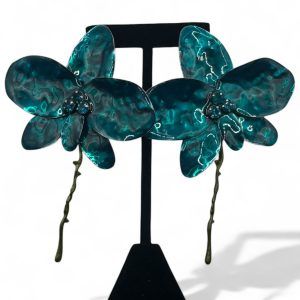 Flores Azules con tallo