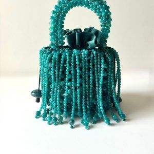 Bolsa Turquesa Piedras Naturales