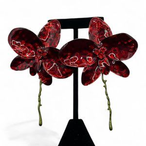 Flores Rojas con tallo