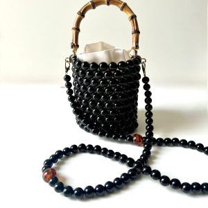 Bolso Perlas Negras