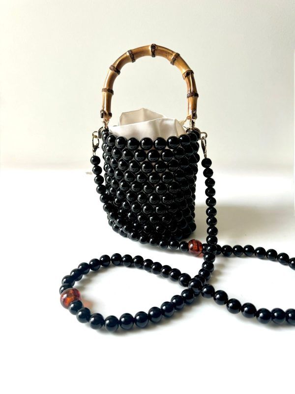 Bolso Perlas Negras